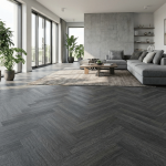 کف پوش PVC طرح اسکرچ تیره 730 - تصویر 3