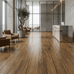 کف پوش PVC طرح آنتیک طلایی 011 - تصویر 3