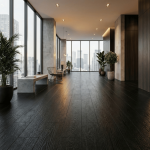 کف پوش PVC طرح مشکی براق - تصویر 3